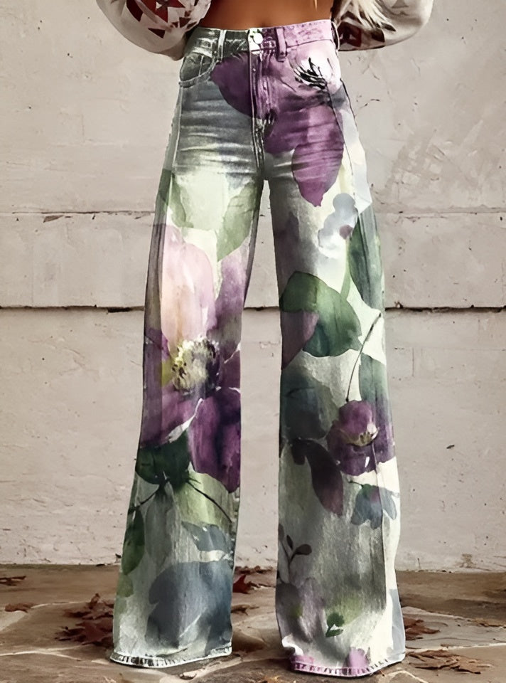 Johanna™ | Boheemi vintage-housut, jotka henkii vapautta