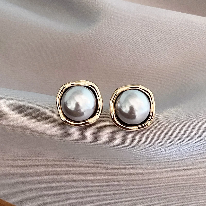 Eva™ | Eleganta örhängen med svarta pärlor