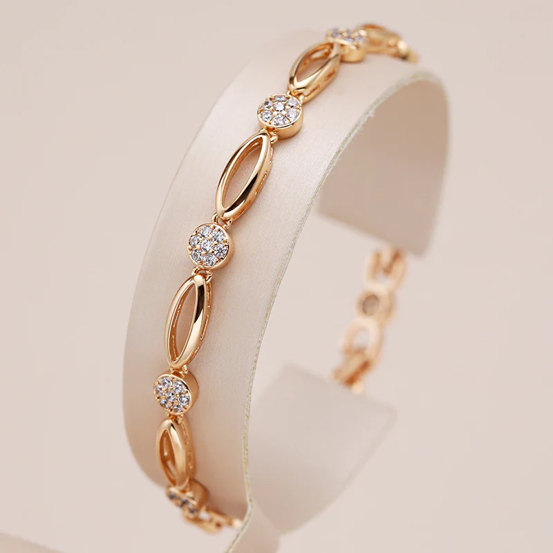 Felicia™ | Elegant Armband i Zirkonia Guld