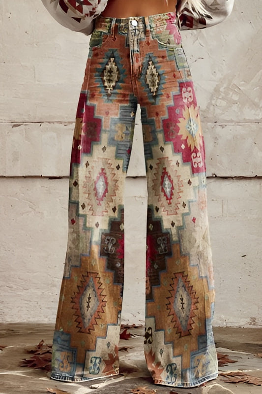 Johanna™ | Boheemi vintage-housut, jotka henkii vapautta