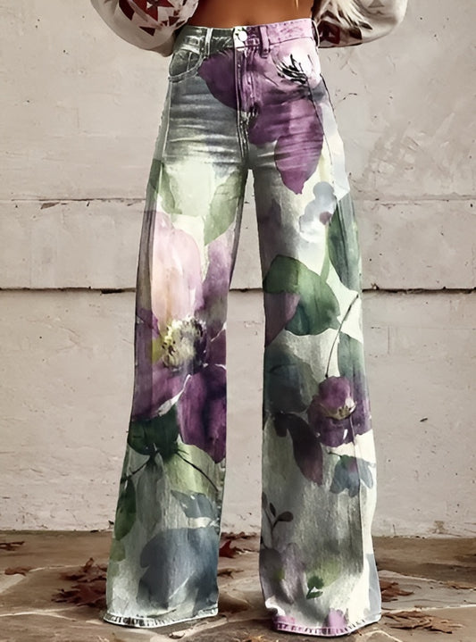 Johanna™ | Boheemi vintage-housut, jotka henkii vapautta