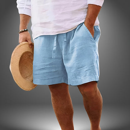 Zach™ | Käsintehty Pellavashortsit