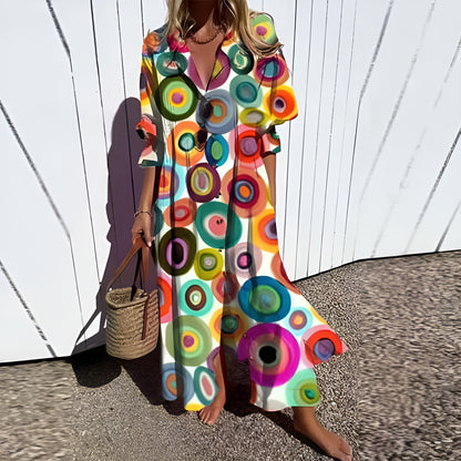 Anneli™ | Boho-chic mekko, joka hengittää vapautta