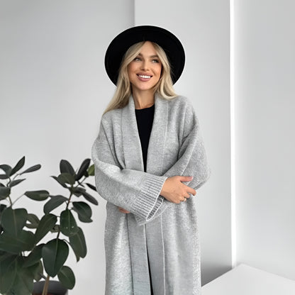 Irene™ | Elegantti Neulejakku – V-kaula-aukko & Lepakkohihat