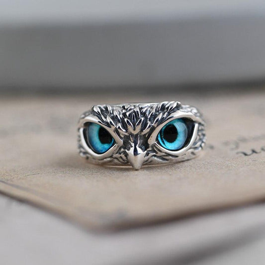 Wendy™ | Lyckovaka Justerbar Ring i Silver och Opal