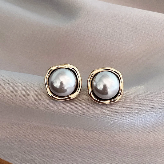 Eva™ | Eleganta örhängen med svarta pärlor