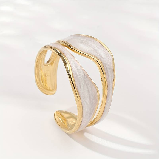Maja™ | Vintage Ring i Hvidguld