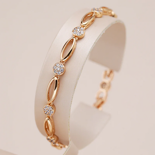Felicia™ | Elegant Armband i Zirkonia Guld