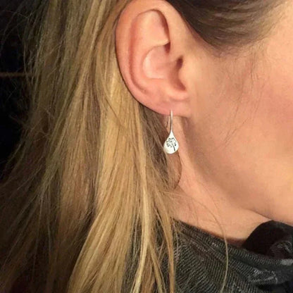 Birgitta™ | Sterling Silver Dandelion Earrings